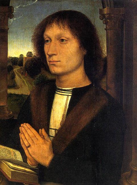 Hans Memling Portrait of Benedetto di Tommaso Portinari oil painting image